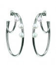 PALMA DOUBLE HOOPS STÅL thumbnail