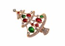 GOLDFINGER GOLDEN CHRISTMAS TREE BROOCH thumbnail