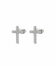 CROSS CRYSTAL STUDS STÅL thumbnail